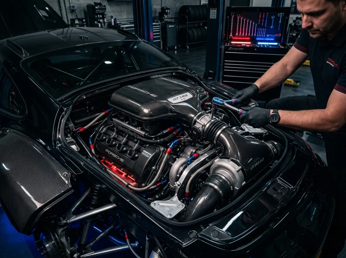BMW V8 TwinPower Turbo variklio remontas